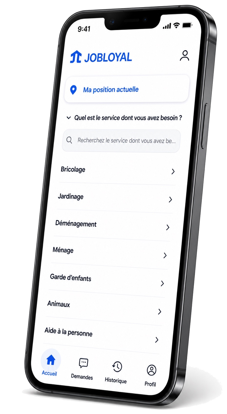 Application JobLoyal services